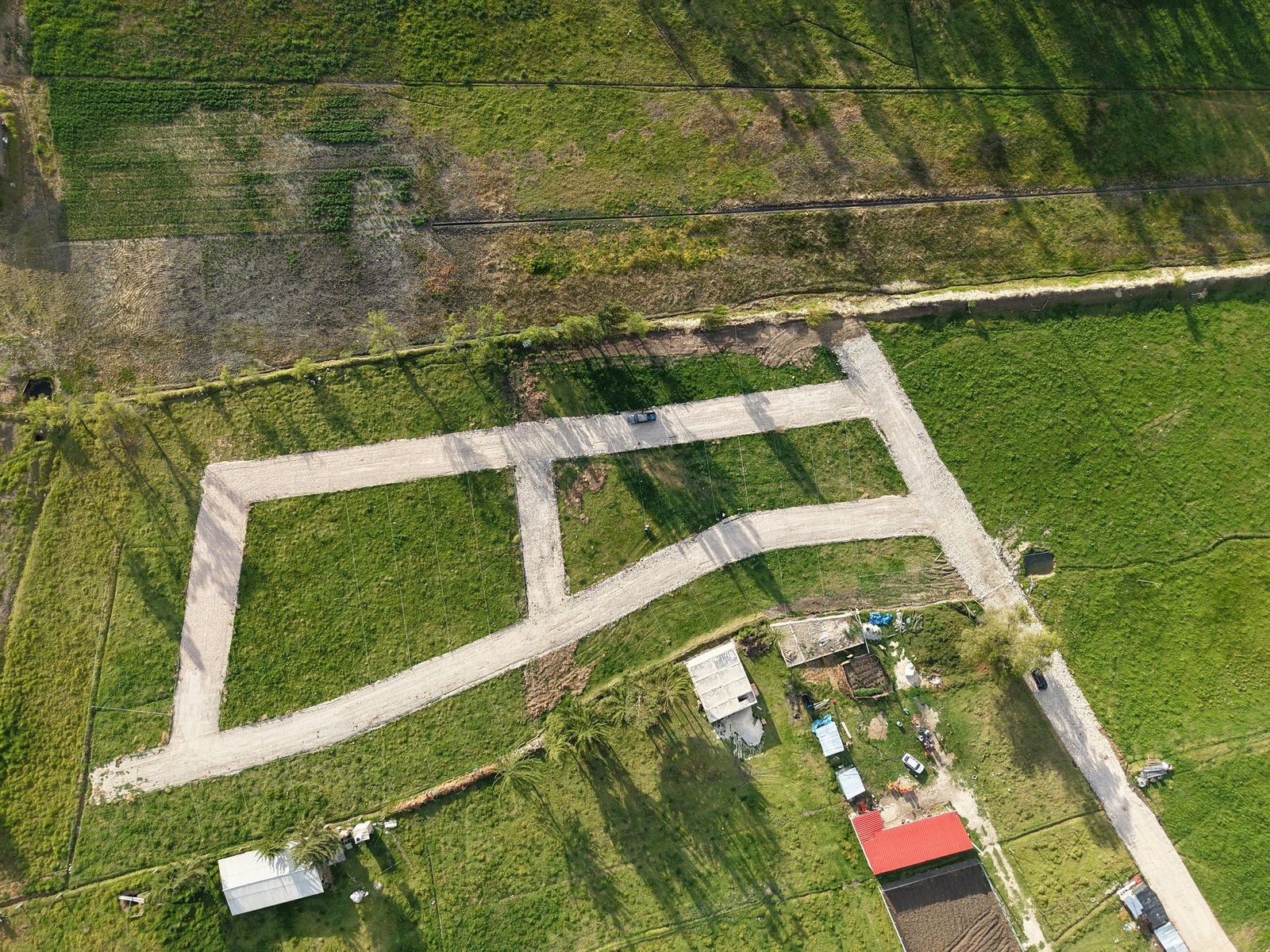 Vista del proyecto Los Sauces